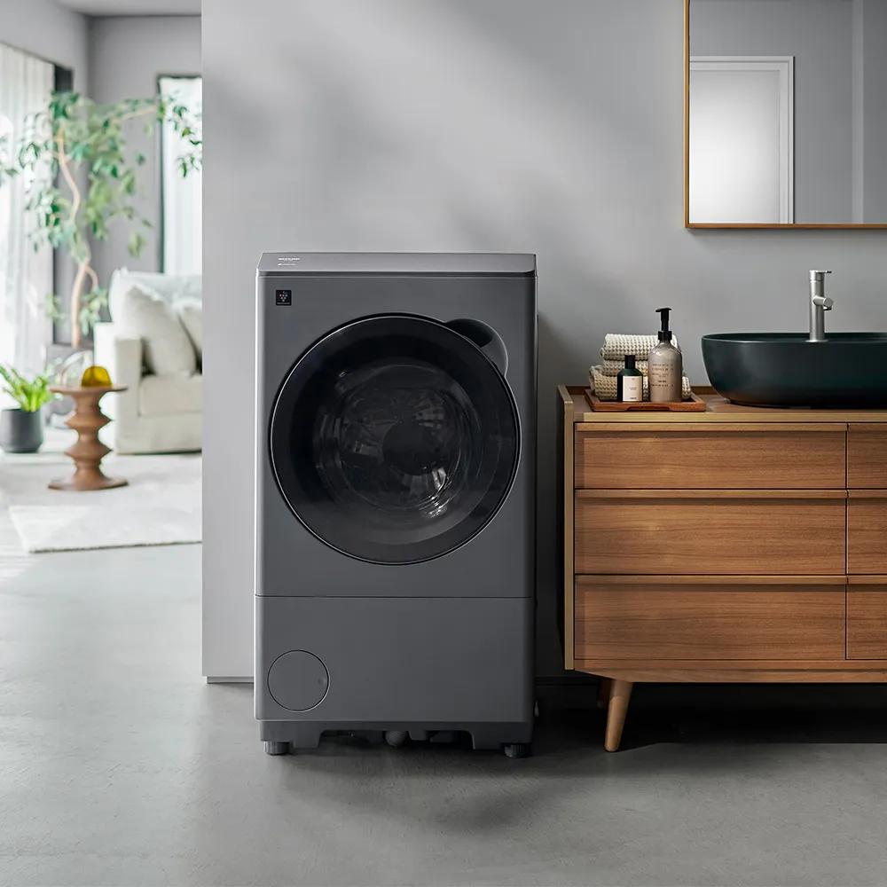 シャープ プラズマクラスタードラム式洗濯乾燥機 ES-12X2
