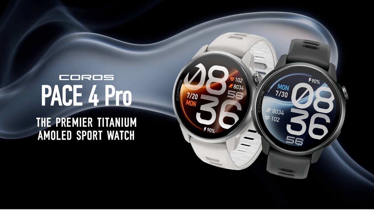 COROS PACE 4 Pro(ホワイト・ブラック)