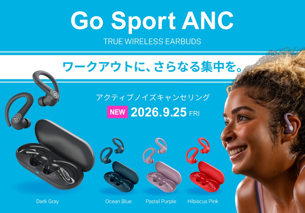 JLab Go Sport ANC(4色)