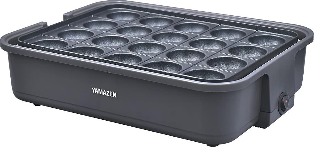 着脱プレート式のたこ焼き器