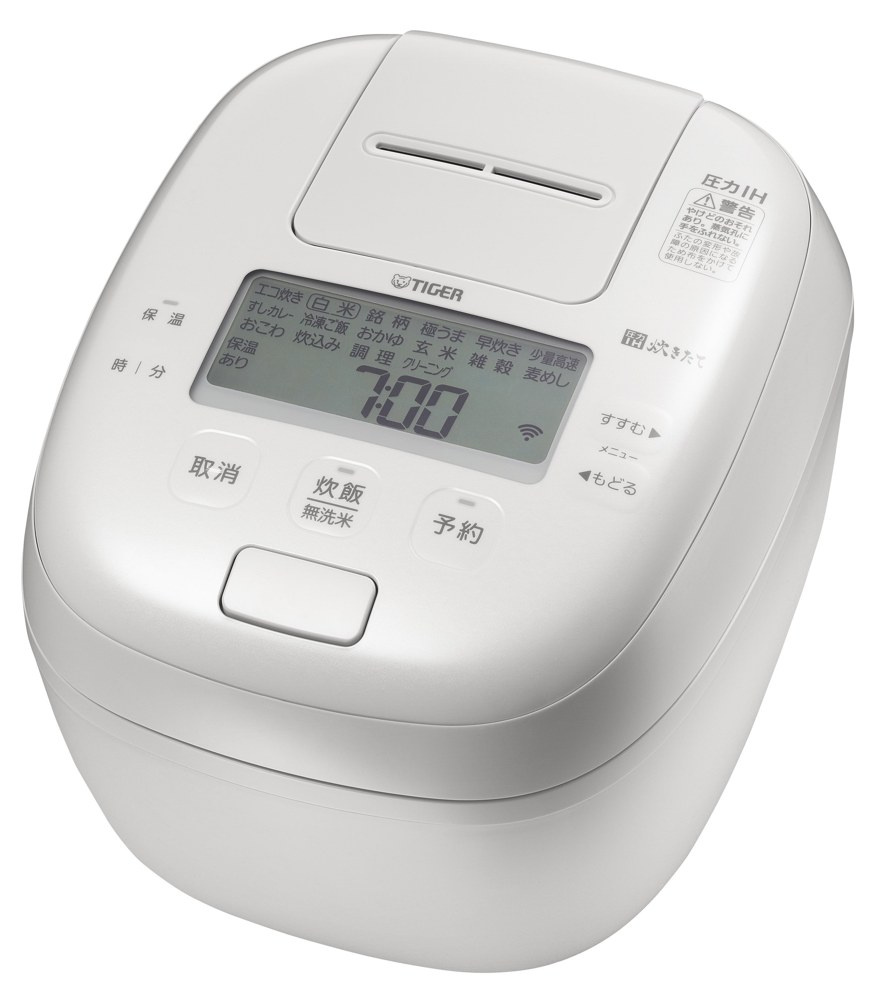 タイガー 圧力IHジャー炊飯器 JPA-S100 ピュアホワイト